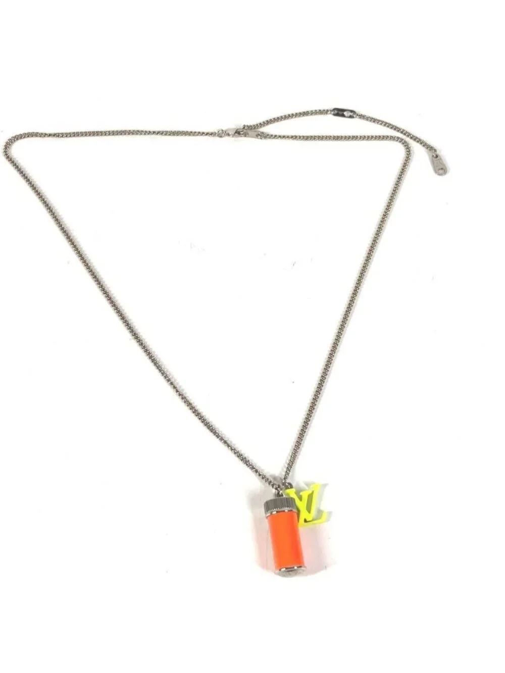 Louis Vuitton Necklace Collier LV Fluo Metal Yellow